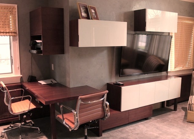 New York Home Office Built-In